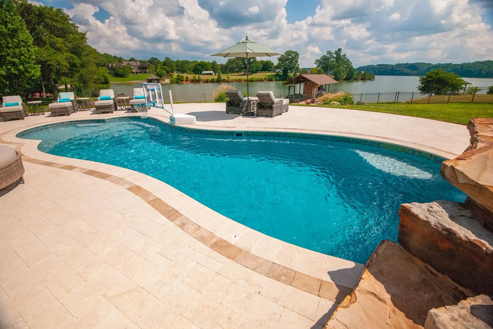 The Leisure Pools Eclipse™ Inground Pool - Leisure Pools Columbus