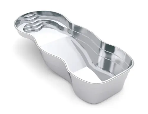 The Mediterranean™ Fiberglass Pool 3D image