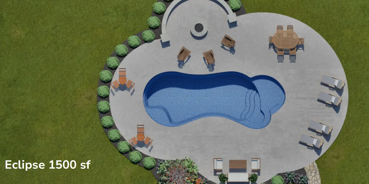 eclipse-1500 The Eclipse pool with 15`00 ft patio