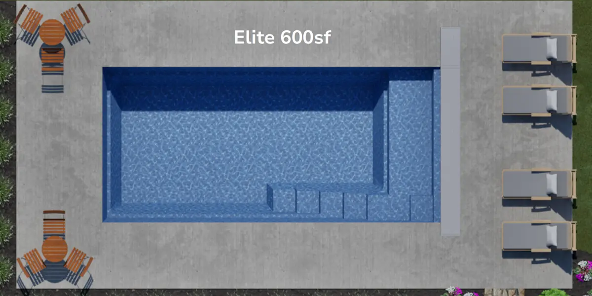 elite-600 The Elite pool with 600 ft patio