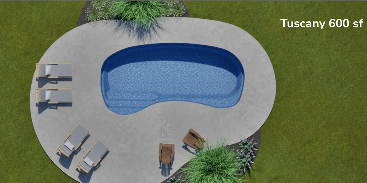 tuscany-600 The Tuscany pool with 600 ft patio